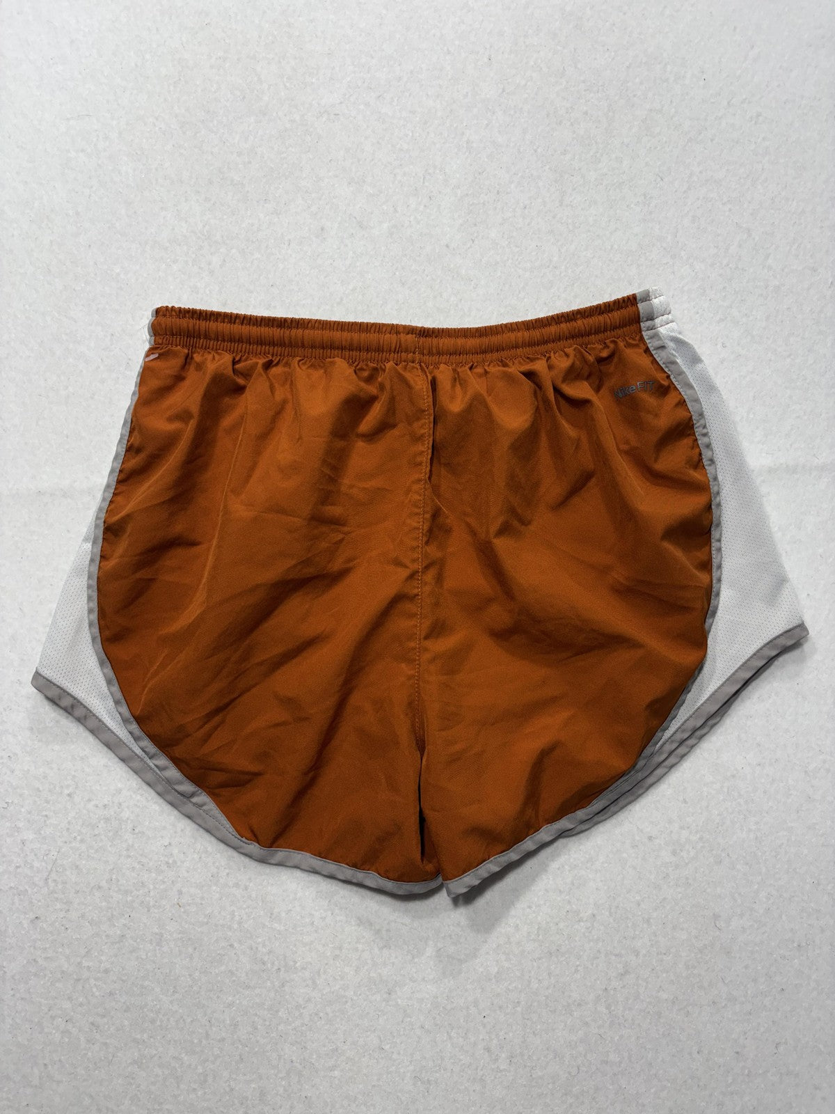 Texas Longhorns Shorts Womens Medium Orange NCAA Cross Country Nike FIT Running