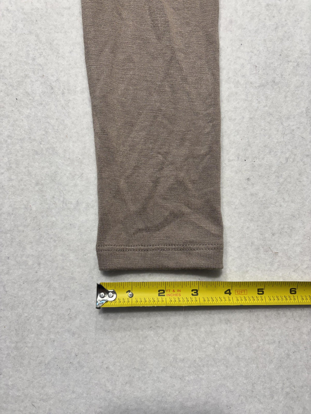 Banana Republic Dress Womens Medium Brown V Neck Long Sleeve Ruched Wrap Maxi