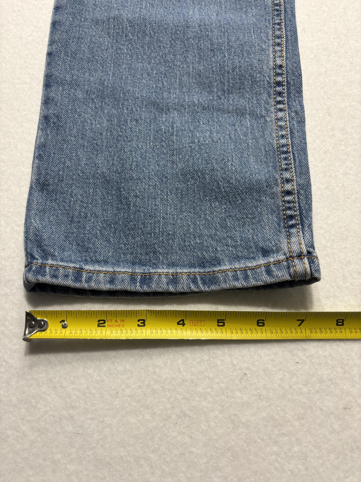 Levi's 511 Slim Jeans Mens 38x32 Blue Medium Wash Straight Leg Stretch Denim