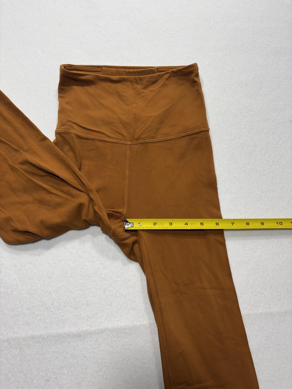 Lululemon Track Pants Womens 0 Brown High Rise Flare Elastic Waist Yoga Stretch
