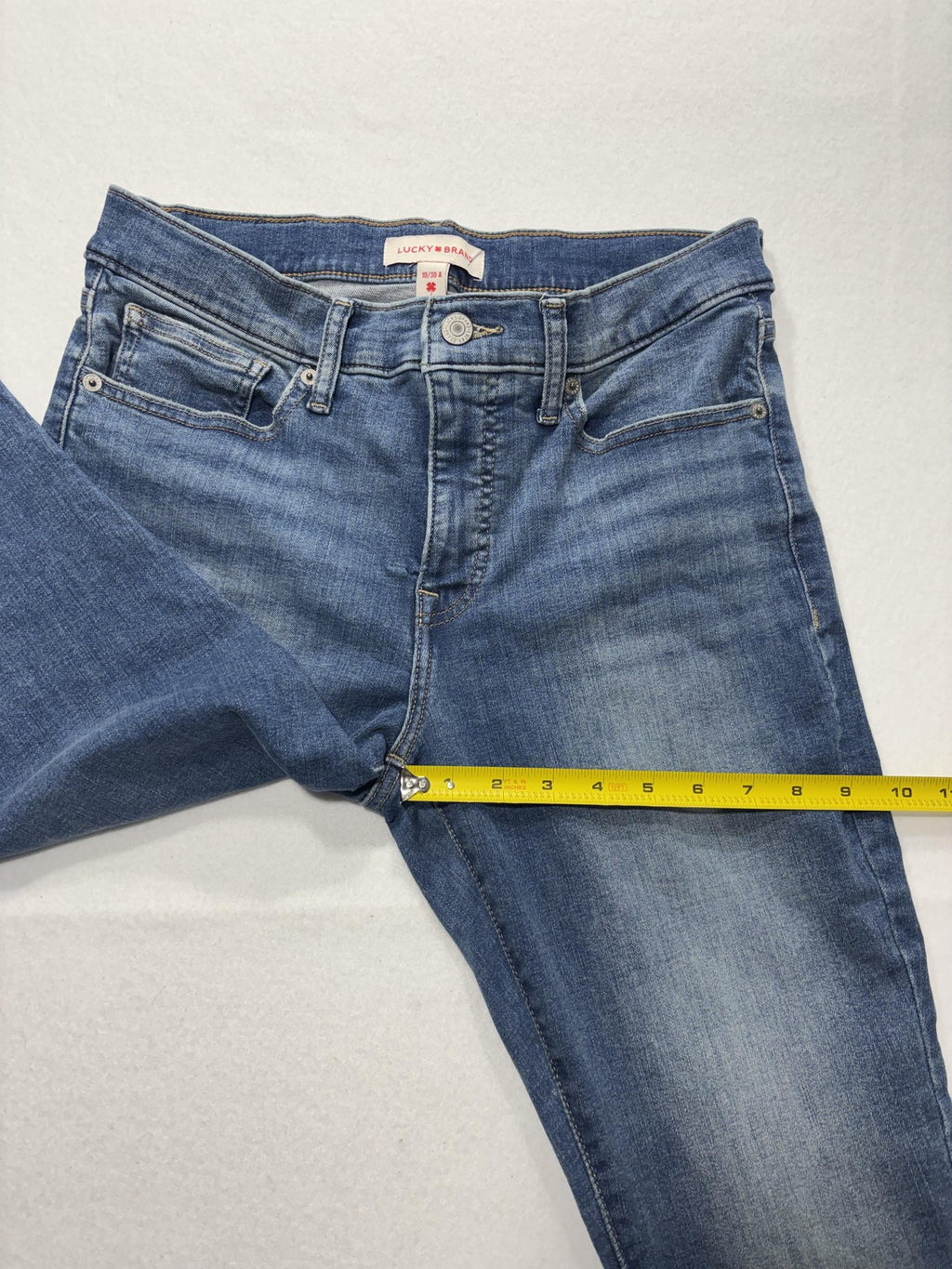 Lucky Brand Jeans Womens 10/30 Blue Medium Wash Ava Mid Rise Skinny 30x29