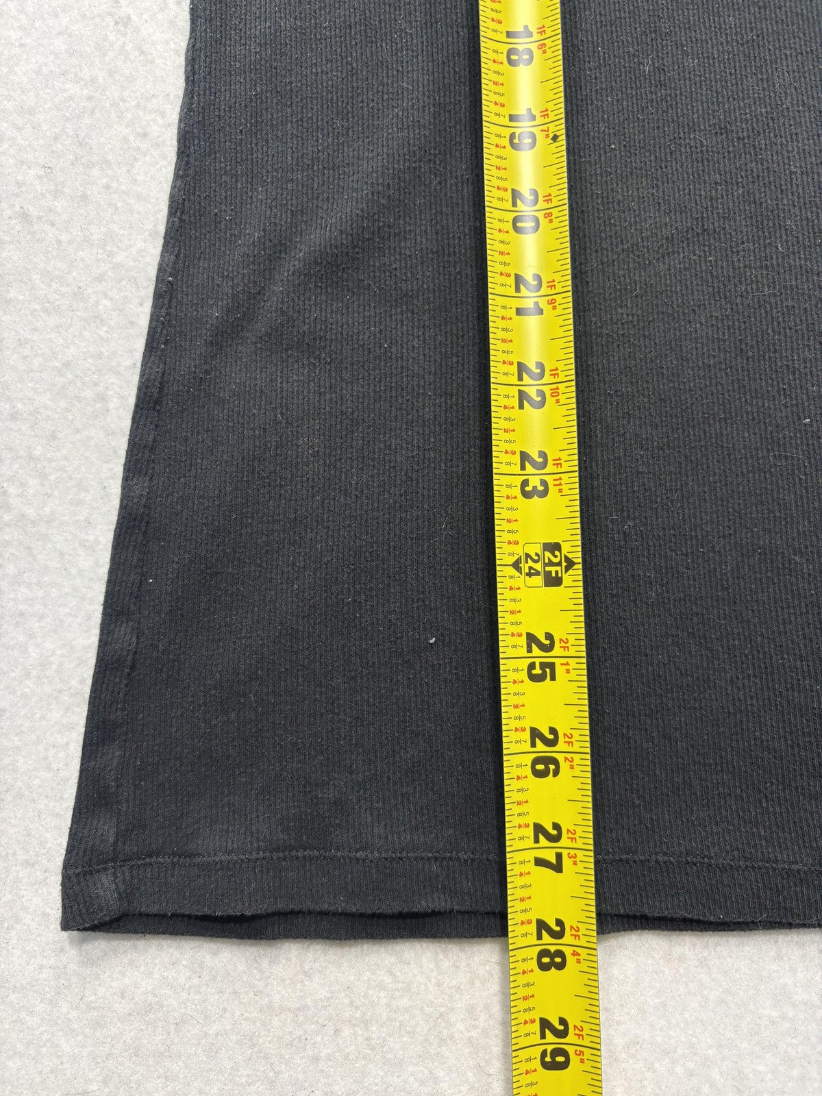 No Boundaries Tank Top Juniors XL Black Scoop Neck Ribbed Knit NJ27T140P