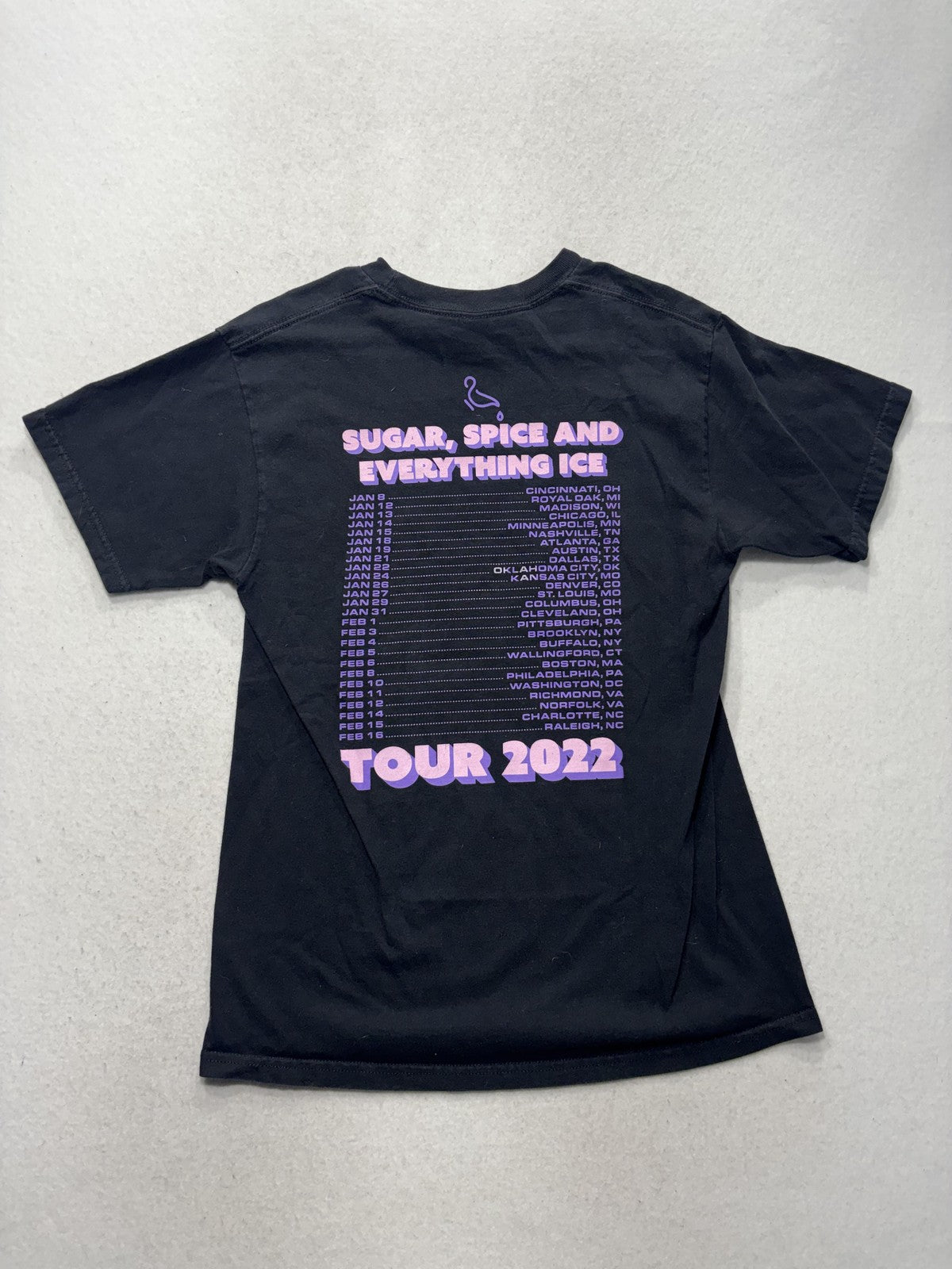 Gildan Hammer Shirt Mens Medium Black Yung Gravy Tour 2022 Graphic Tee Concert