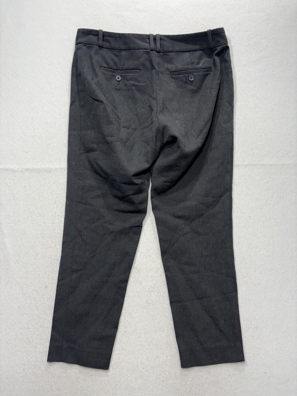 Liz Claiborne Dress Pants Womens 6 Gray Emma Classic Straight Leg Stretch Career