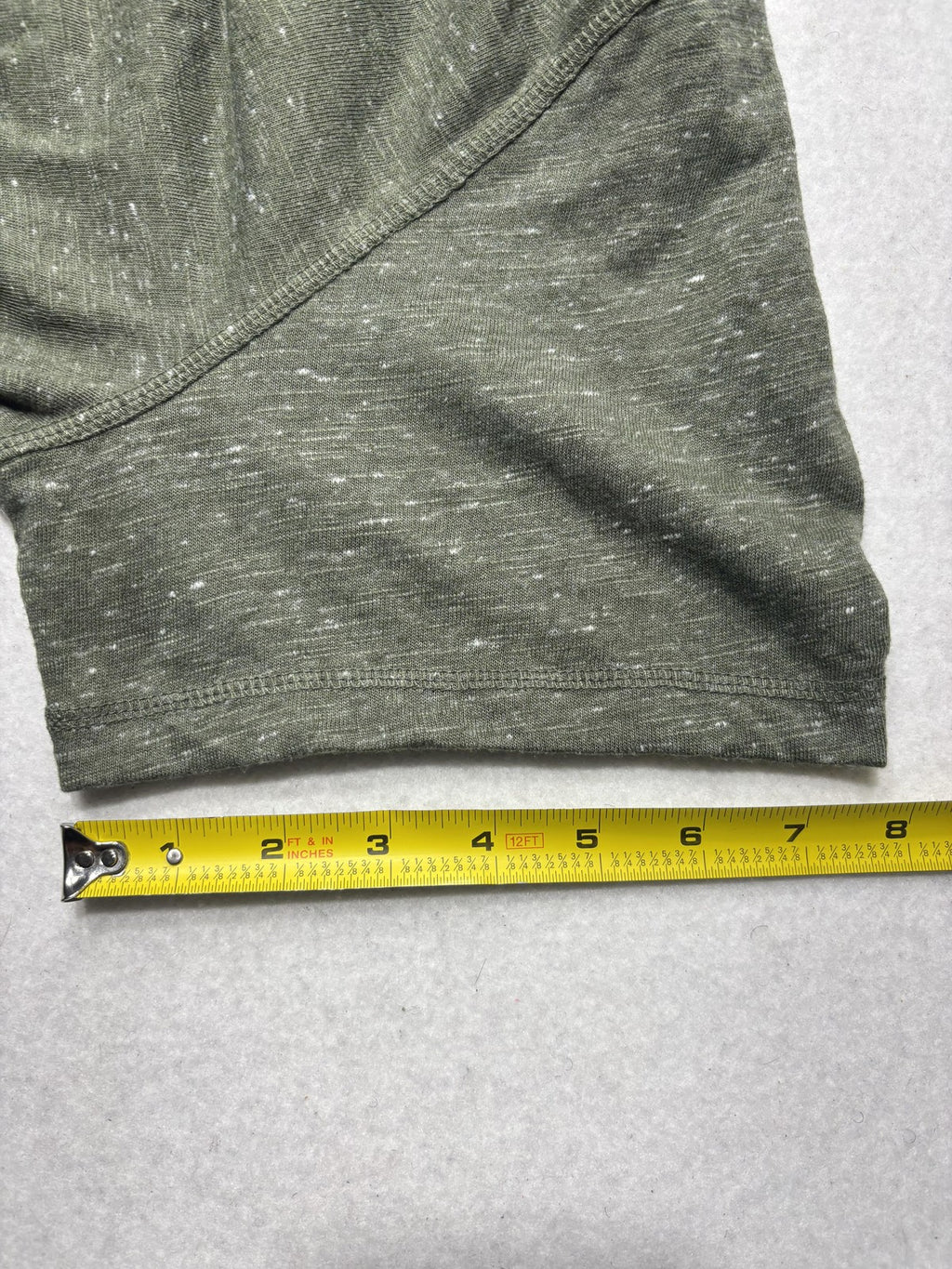Lucky Brand Shirt Mens XL Green Slub Henley Short Sleeve Lightweight Jersey Tee