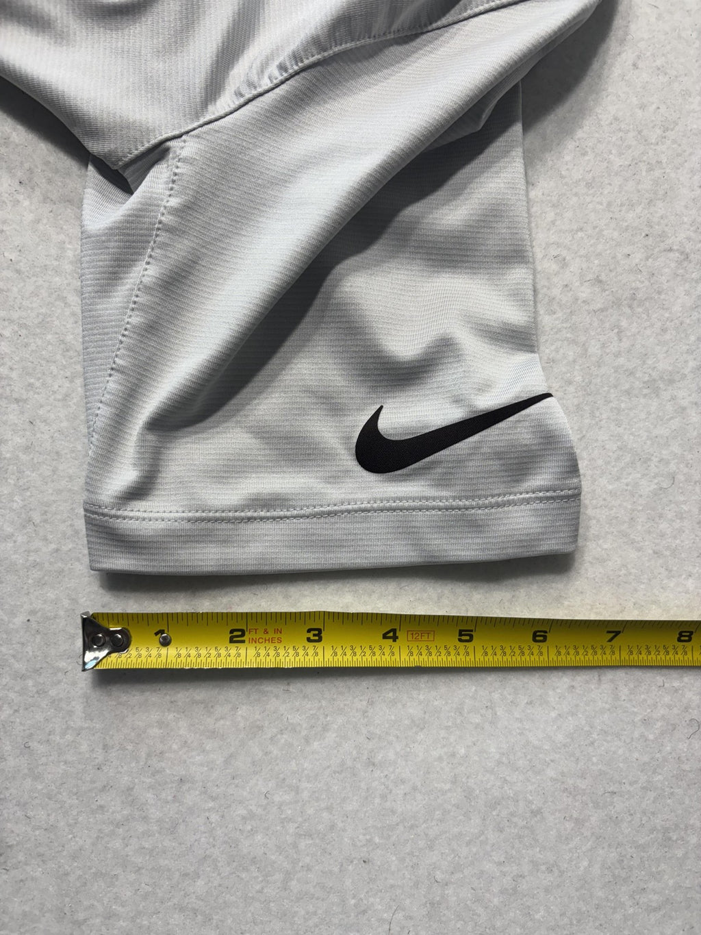 Texas Longhorns Polo Shirt Mens Medium Gray NCAA Golf Nike Dri Fit Standard Fit