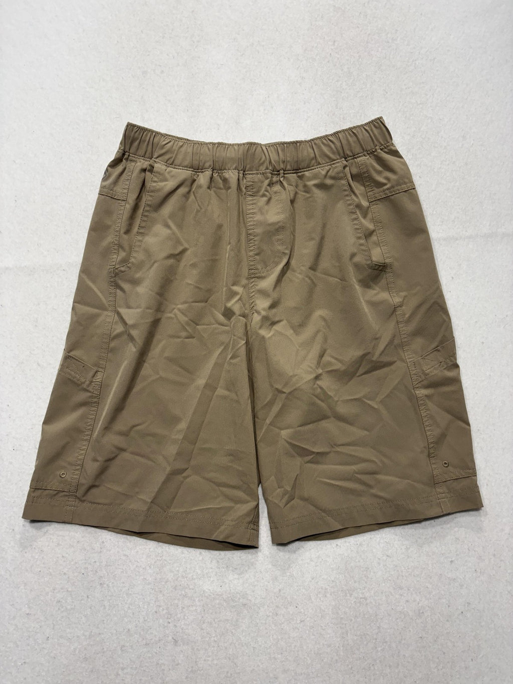 Magellan Outdoors Shorts Mens Small Brown 7" Inseam Fishing Water Repellent