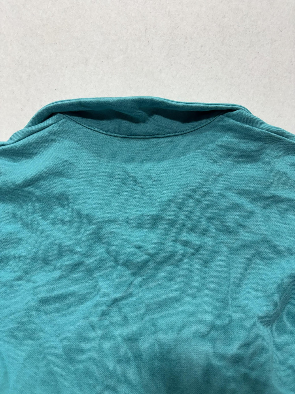 Columbia Sweatshirt Kids Small 7/8 Blue 1/4 Zip Mock Neck Logo Graphic Pullover