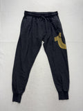 True Religion Sweatpants Mens Medium Gray Lounge Jogger Elastic Waist Logo