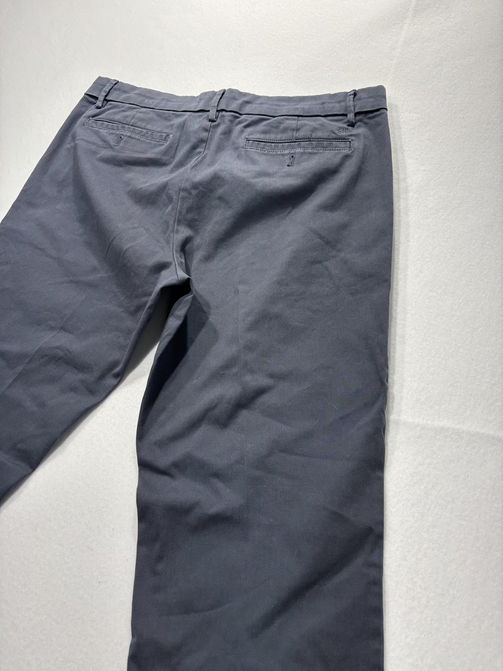 Banana Republic Chino Pants Mens 36x30 Gray Straight Leg Cotton Casual Work