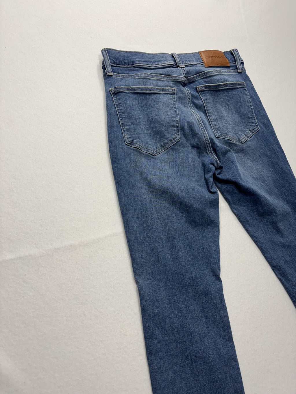 Lucky Brand Jeans Womens 10/30 Blue Medium Wash Ava Mid Rise Skinny 30x29
