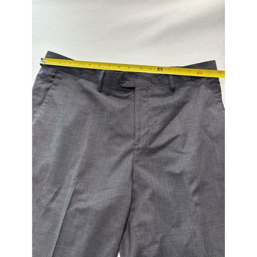 Banana Republic Dress Pants Mens 35x31 Gray Tailored Slim Fit Office Work