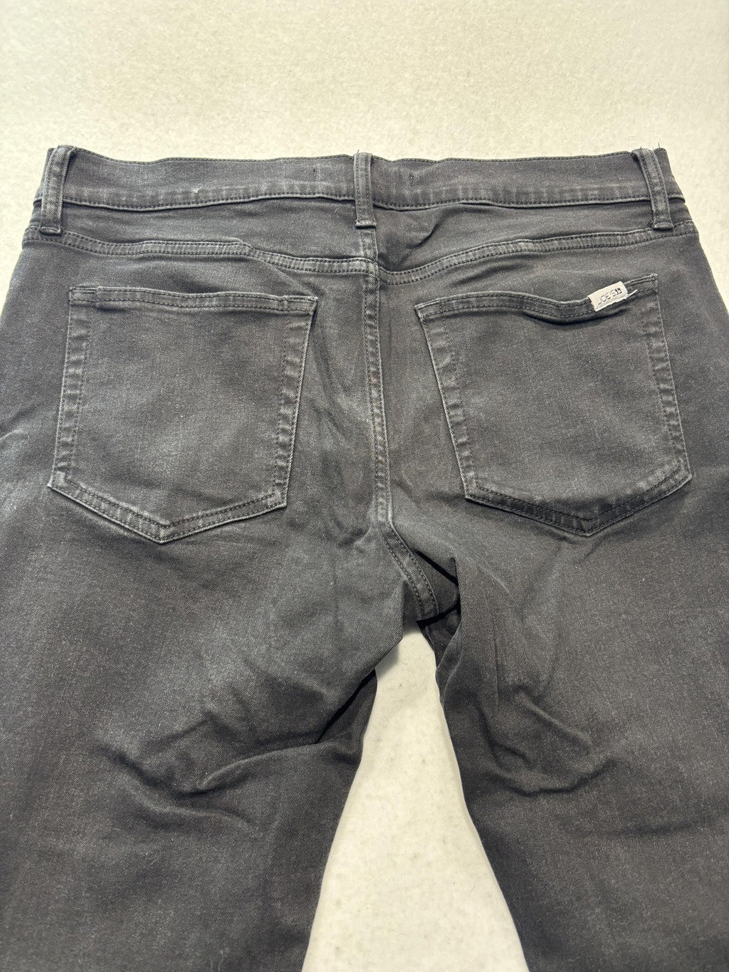 Joe's Jeans Slim Fit Jeans Mens 34x32 Gray Dark Wash Straight Cotton Blend Denim