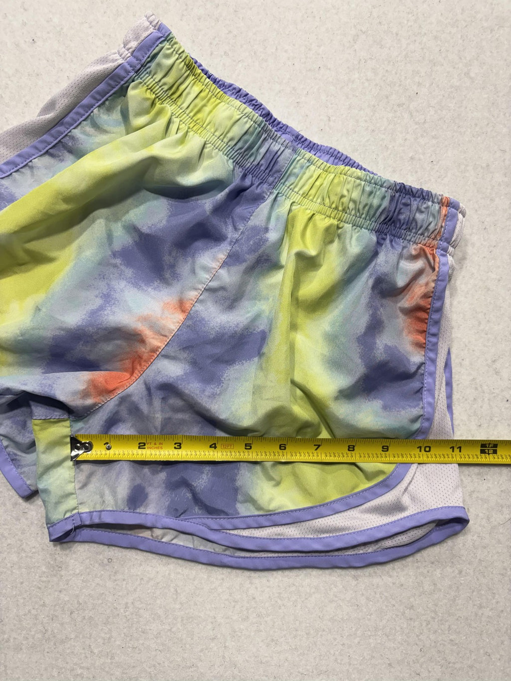 Nike Running Shorts Womens Small Multicolor 3" Inseam Dri-FIT Lined Athletic