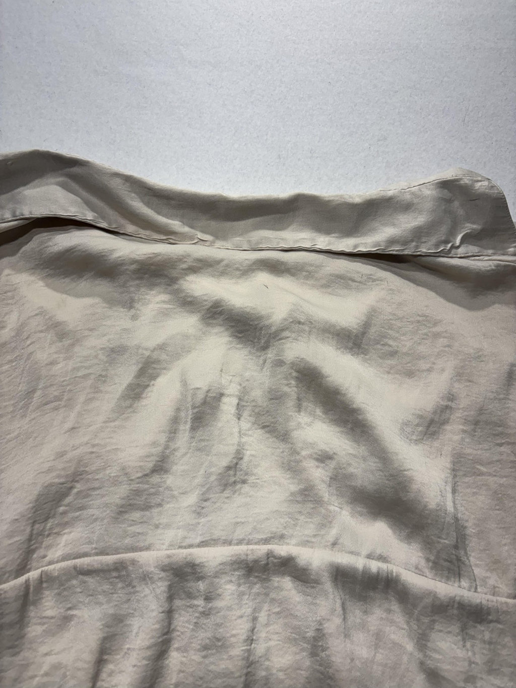 American Eagle Outfitters Blouse Womens XS White V Neck Long Sleeve Tunic Top