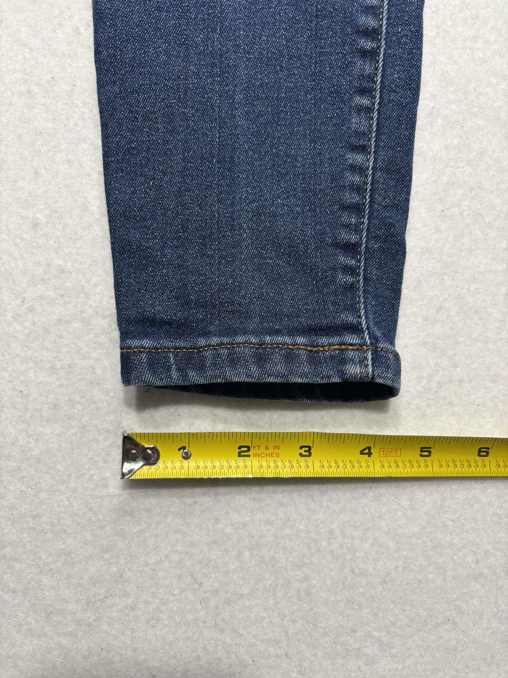 Everlane Jeans Womens 28 Blue Medium Wash Skinny Mid Rise Stretch Denim 28x27