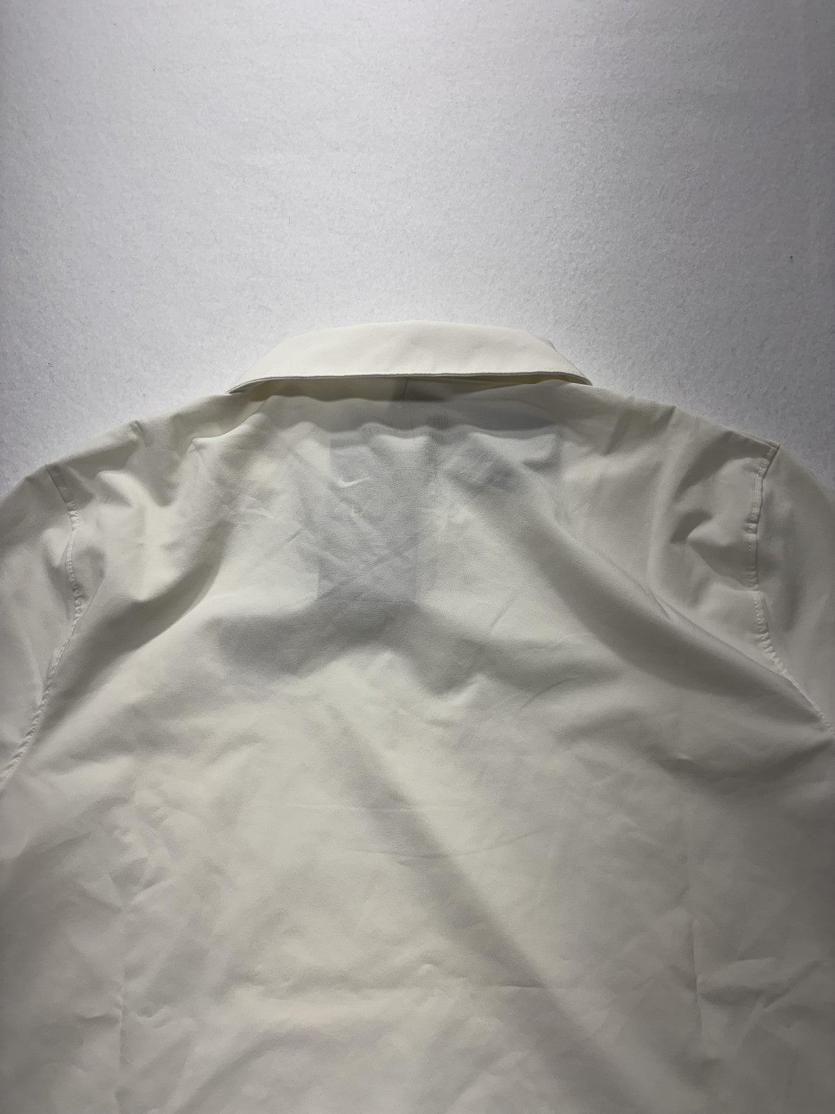 Pittsburgh Steelers Polo Shirt Mens Medium White NFL Football Nike Dri Fit