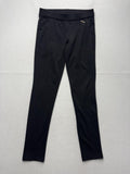 Michael Kors Leggings Womens Small Black High Rise Ankle Stretch Knit Pull On