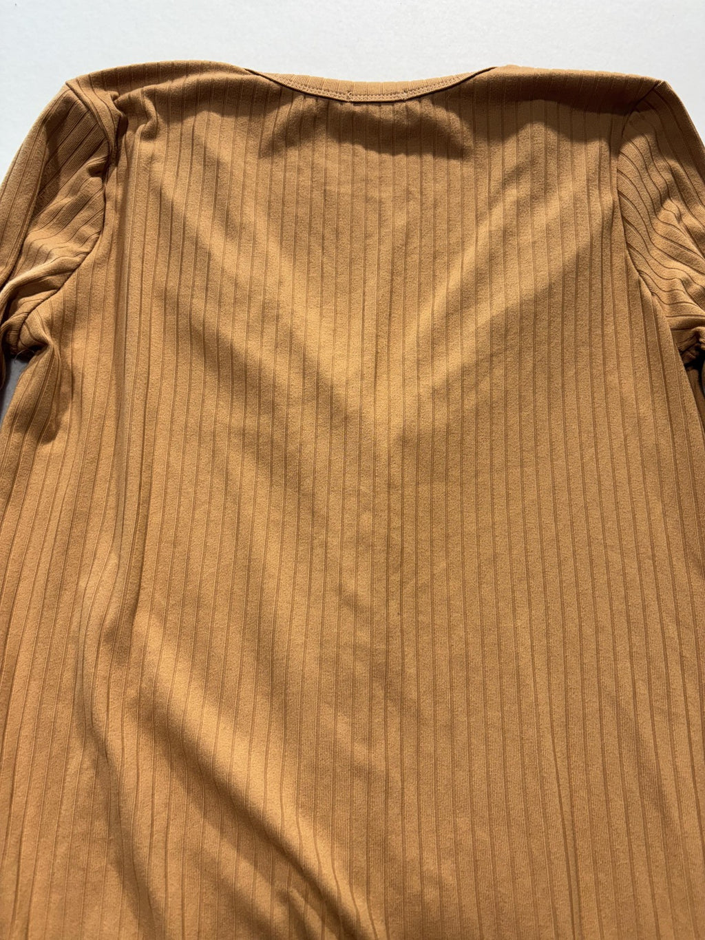 J For Justify Cardigan Sweater Juniors S Brown Ribbed Knit V Neck Button Long