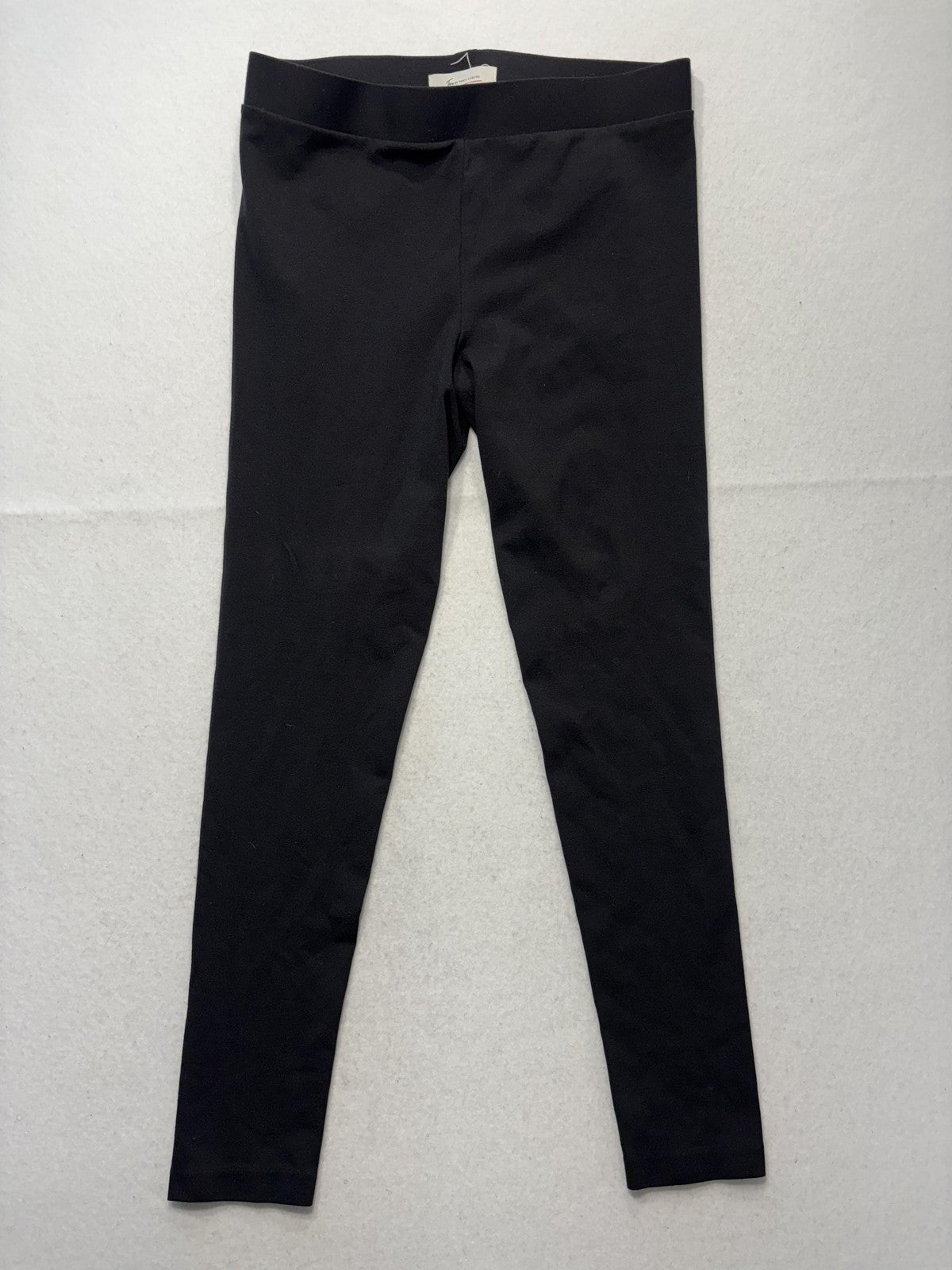 Two By Vince Camuto Leggings Womens Small Black Mid Rise Knit Ankle Stretch