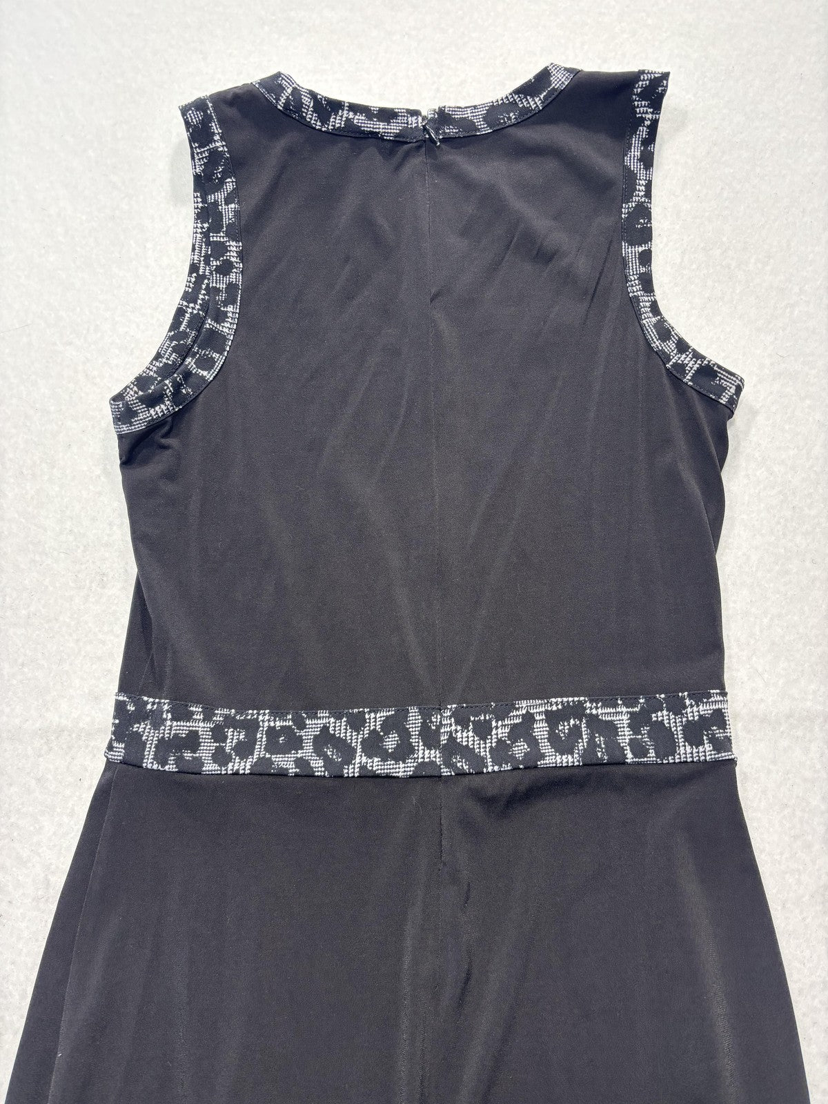 MICHAEL Michael Kors Dress Womens XS Black Crew Neck Sleeveless Sheath Stretch