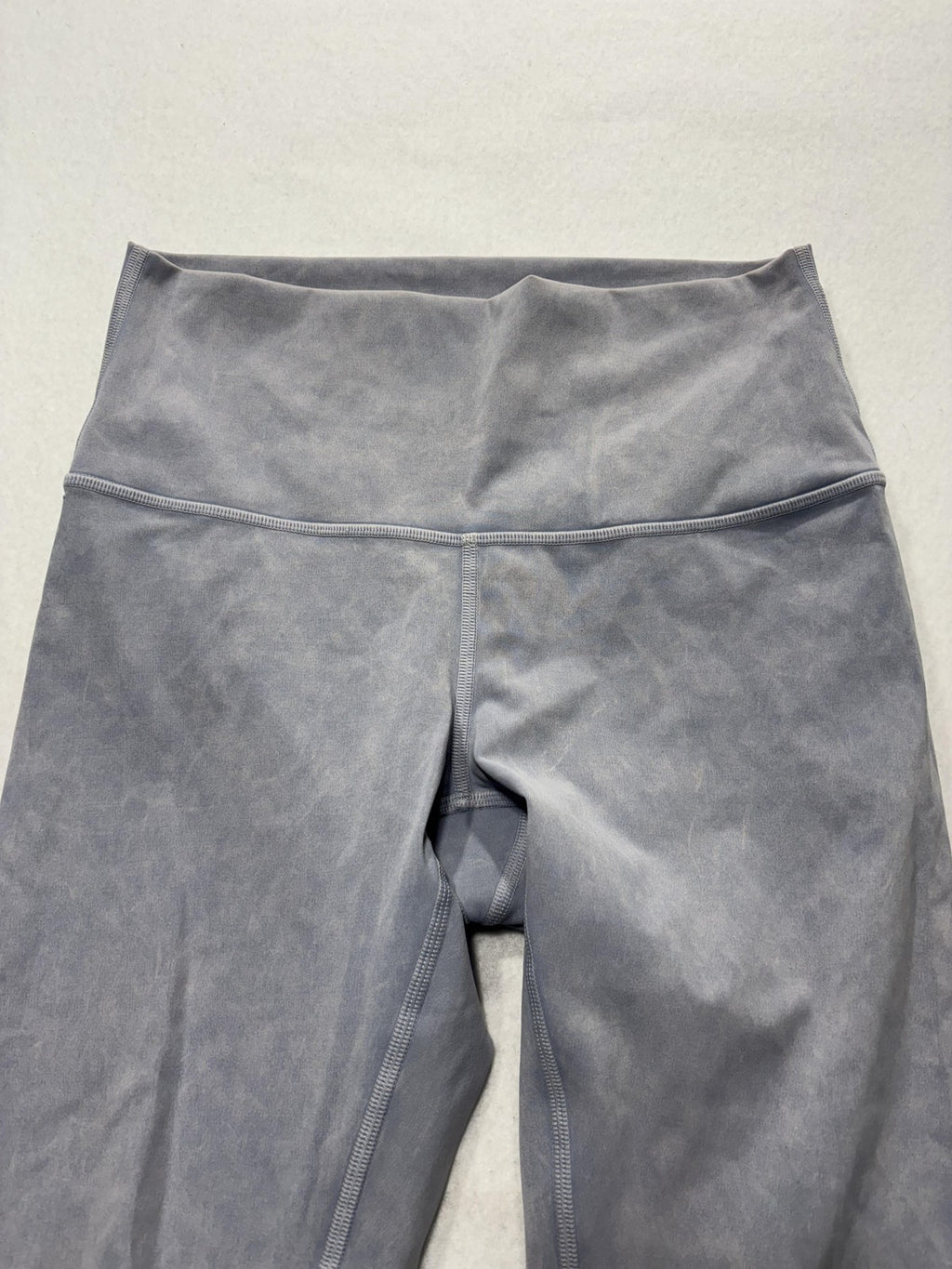 Lululemon Leggings Womens 6 Gray High Rise 27.5" Inseam Ankle Yoga Stretch Knit