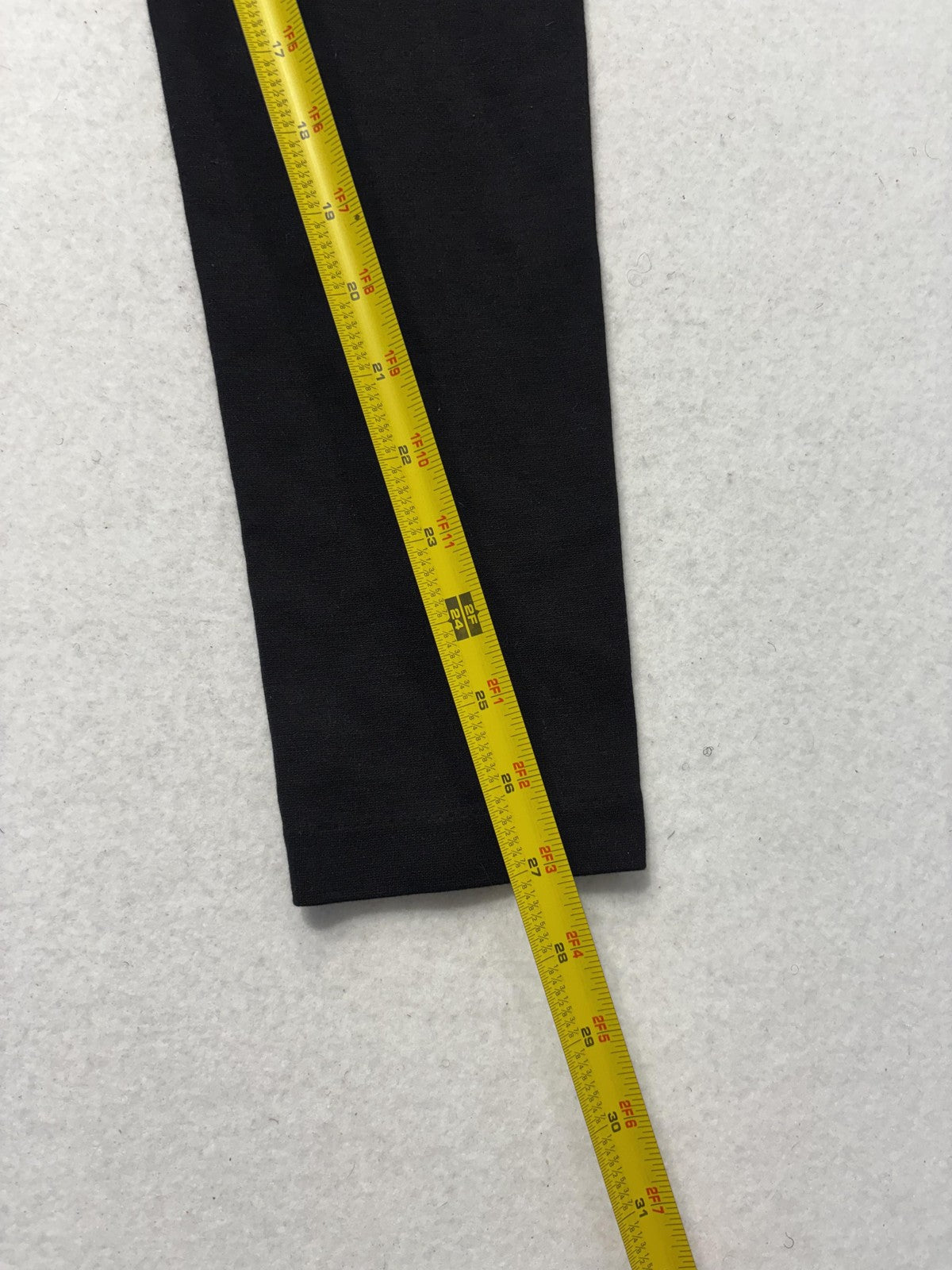 Two By Vince Camuto Leggings Womens Small Black Mid Rise Knit Ankle Stretch