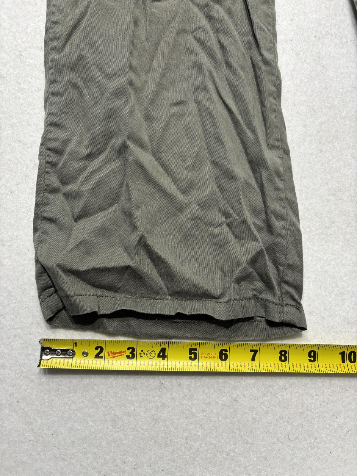 Sanctuary Cargo Pants Womens M Green Lyocell Twill Straight Leg XP9159E1