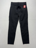 Spanx Dress Pants Womens Large Black Ponte Skinny Pull On Shaping Ankle Work