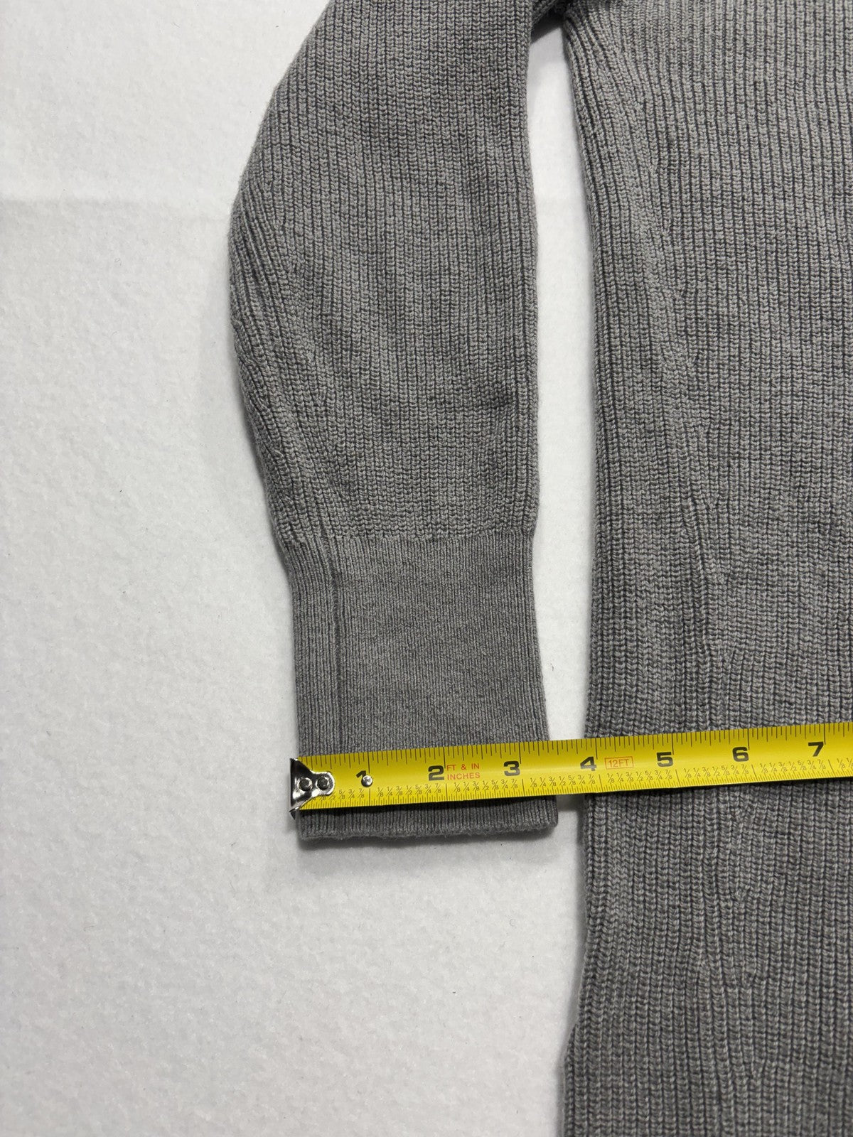 Lululemon Athletica Sweater Womens 2 Gray Mock Neck Long Sleeve Tunic Knit Slim