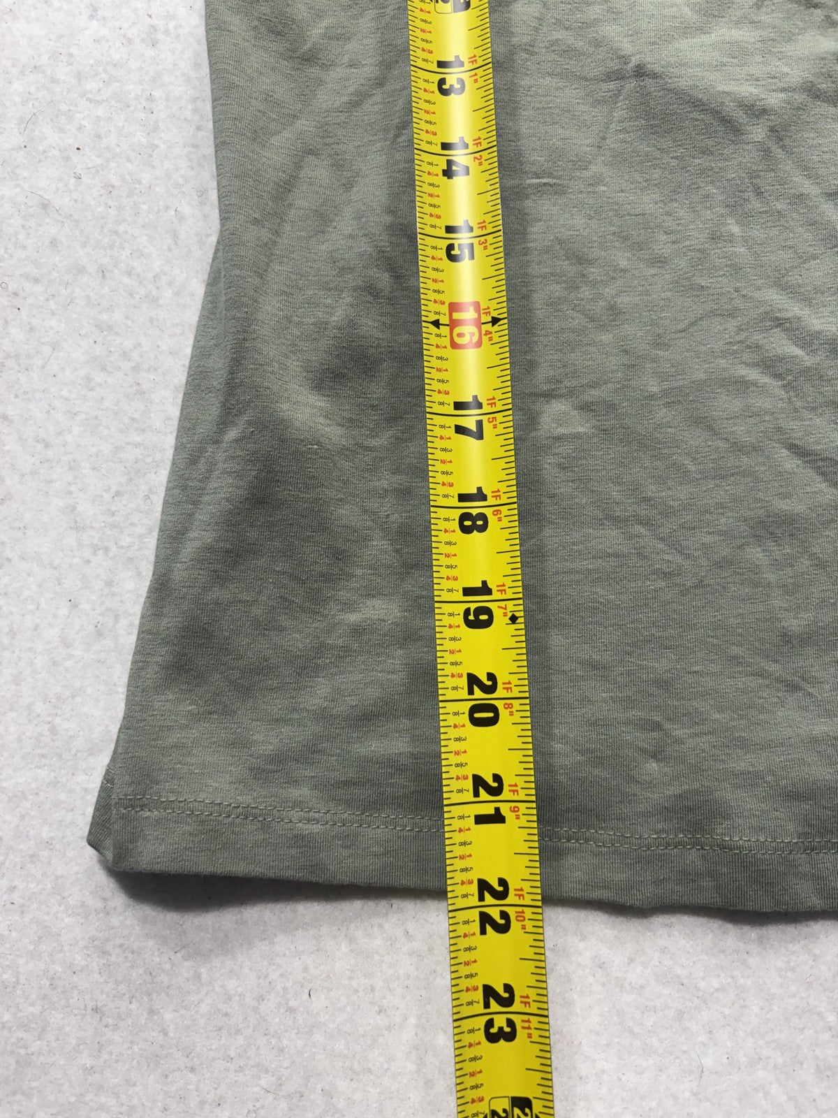 Forever 21 Tank Top Womens Medium Green Scoop Neck Cami Knit Stretch Casual