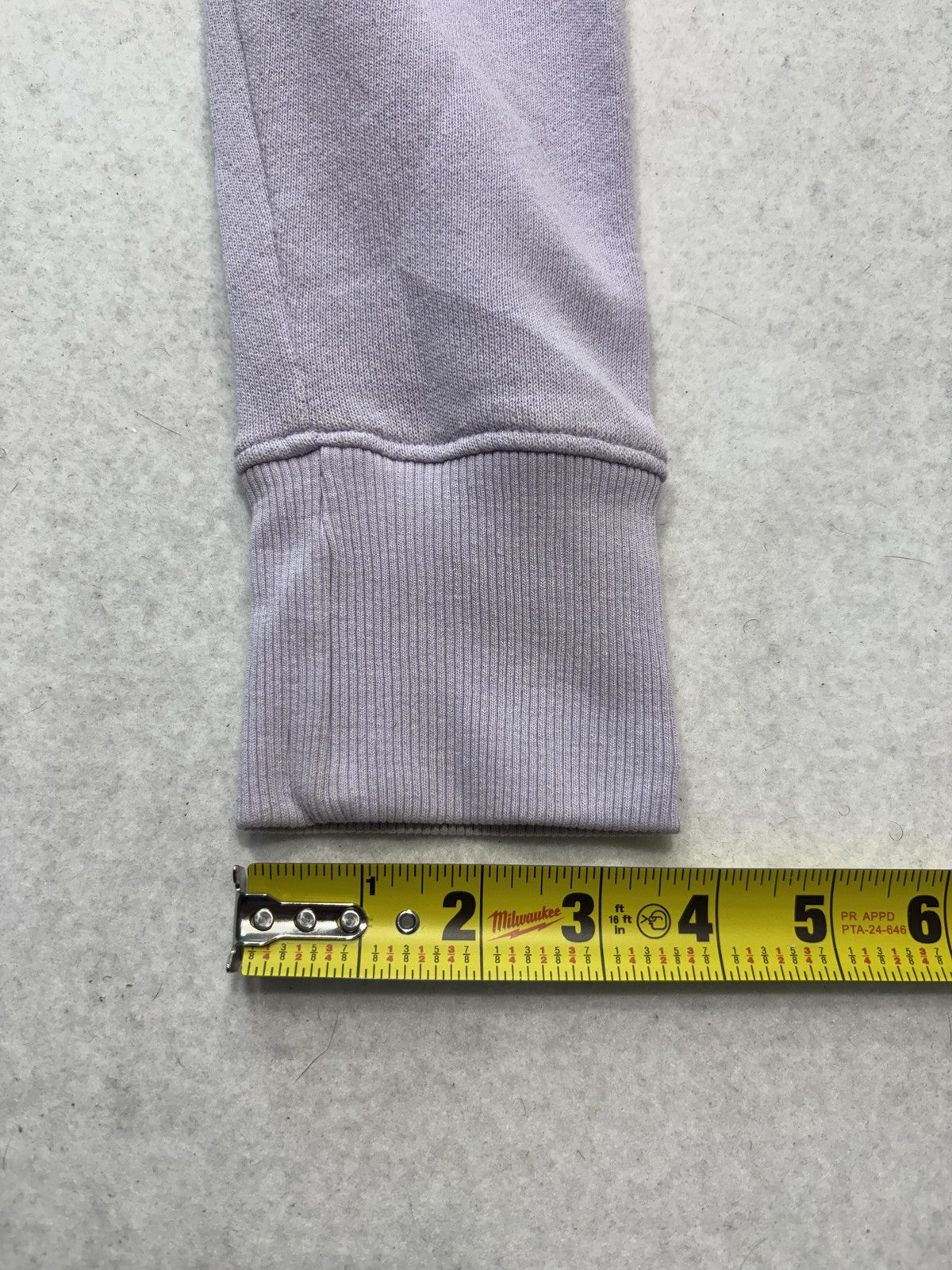 Time And Tru Sweatshirt Womens S Purple Crew Neck Terry Long Sleeve Pullover