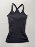 Lululemon Swiftly Tech Tank Womens 8 Gray Scoop Neck Racerback Built In Bra