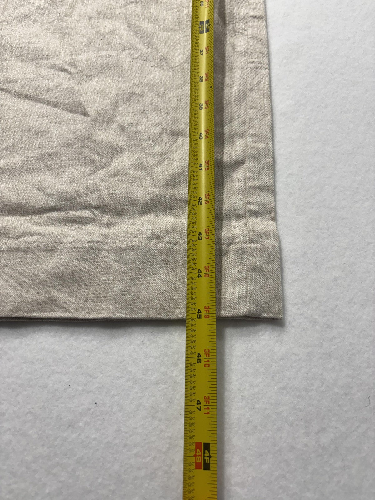 Banana Republic Dress Pants Womens 14 Beige Linen Wide Leg High Rise Relaxed