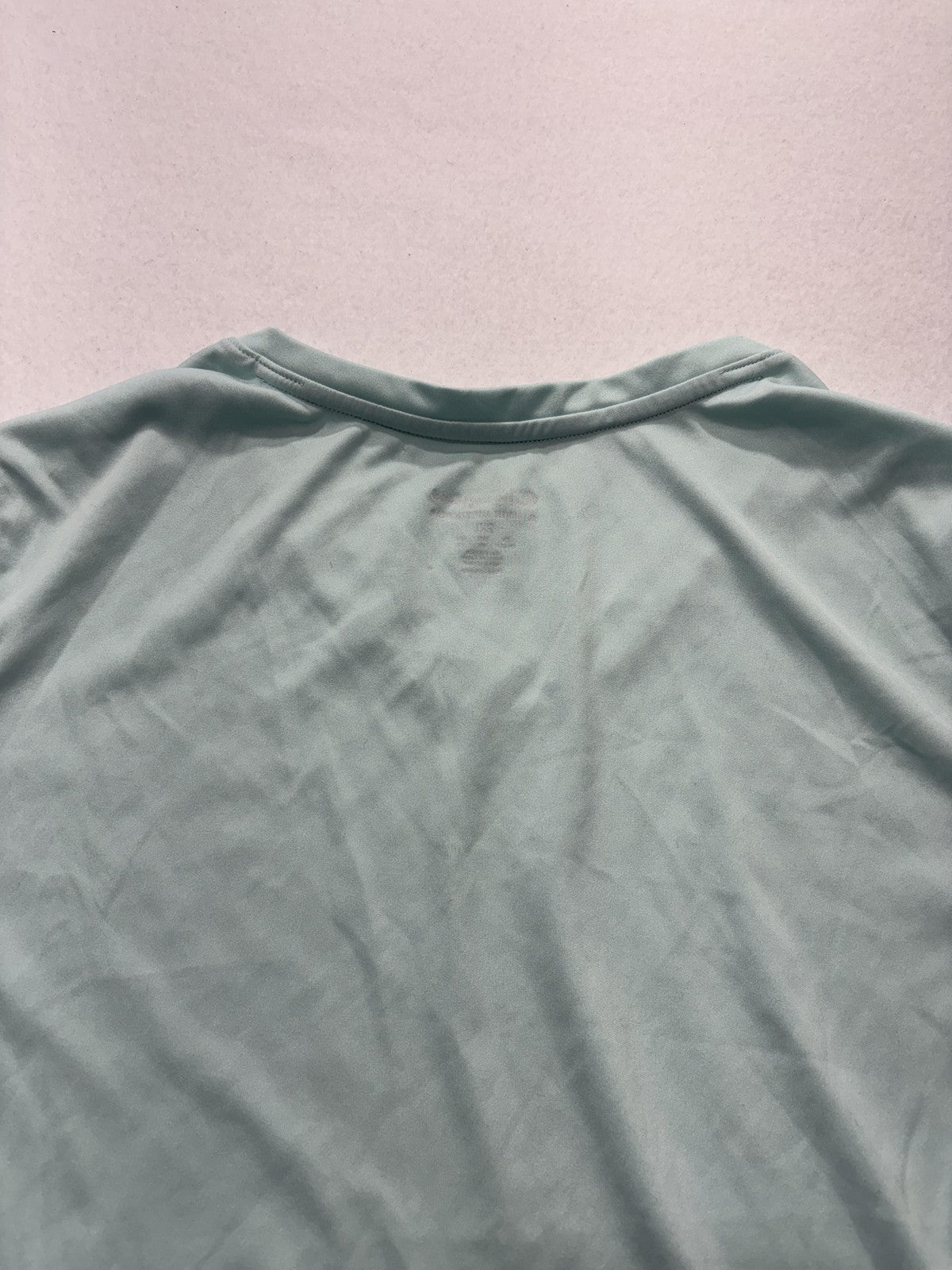 Champion Shirt Womens 2XL Green V Neck Short Sleeve Moisture Wicking Top