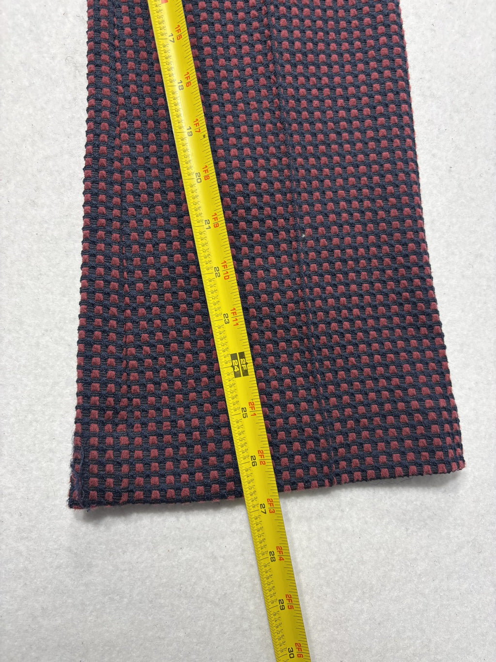 Anthropologie Essential Crop Flare Knit Pants Womens Small Blue Geometric