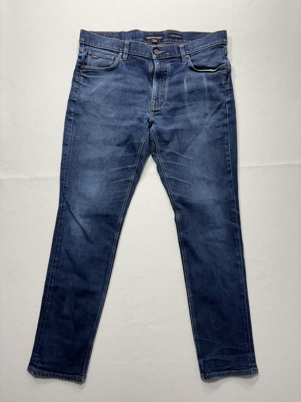 Michael Kors Parker Slim Fit Jeans Mens 36x32 Blue Medium Straight Leg Denim