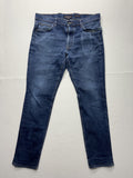 Michael Kors Parker Slim Fit Jeans Mens 36x32 Blue Medium Straight Leg Denim