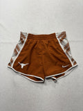Texas Longhorns Shorts Womens XS Orange NCAA Track Field Nike Dri Fit Running