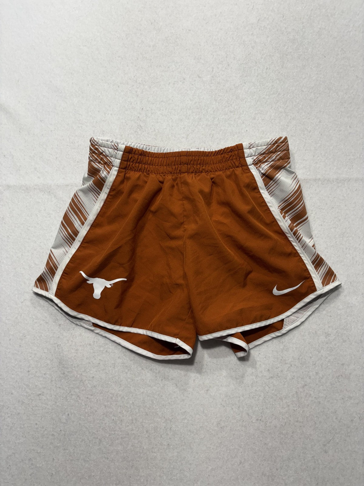 Texas Longhorns Shorts Womens XS Orange NCAA Track Field Nike Dri Fit Running