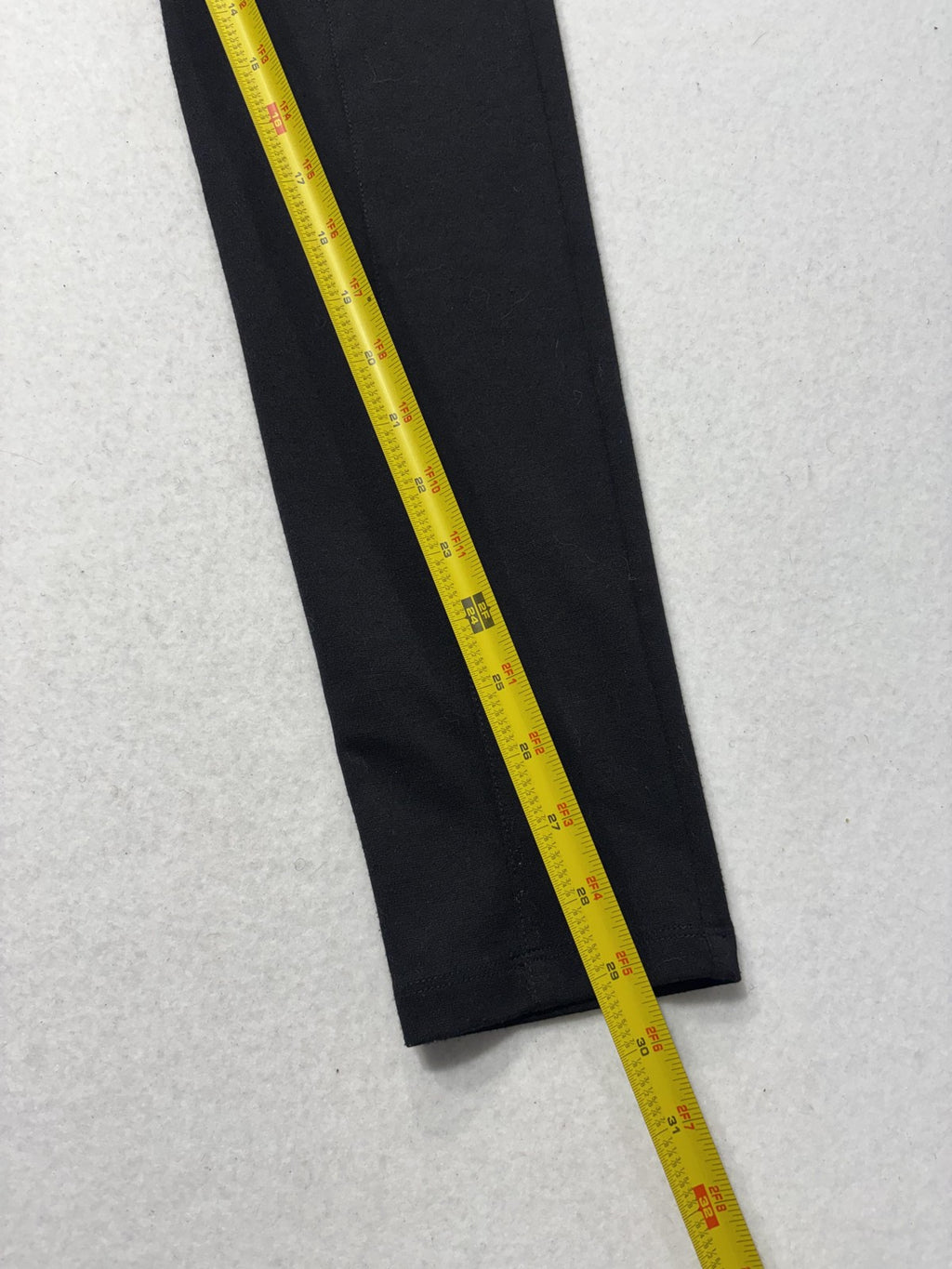 Michael Kors Leggings Womens Small Black High Rise Ankle Stretch Knit Pull On