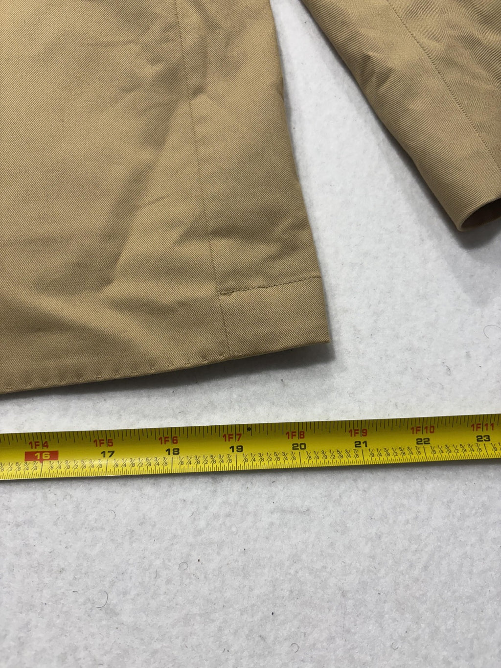 J.Crew Thompson Suit Jacket Mens 38 Beige Cotton Two Button Blazer Notch Lapel
