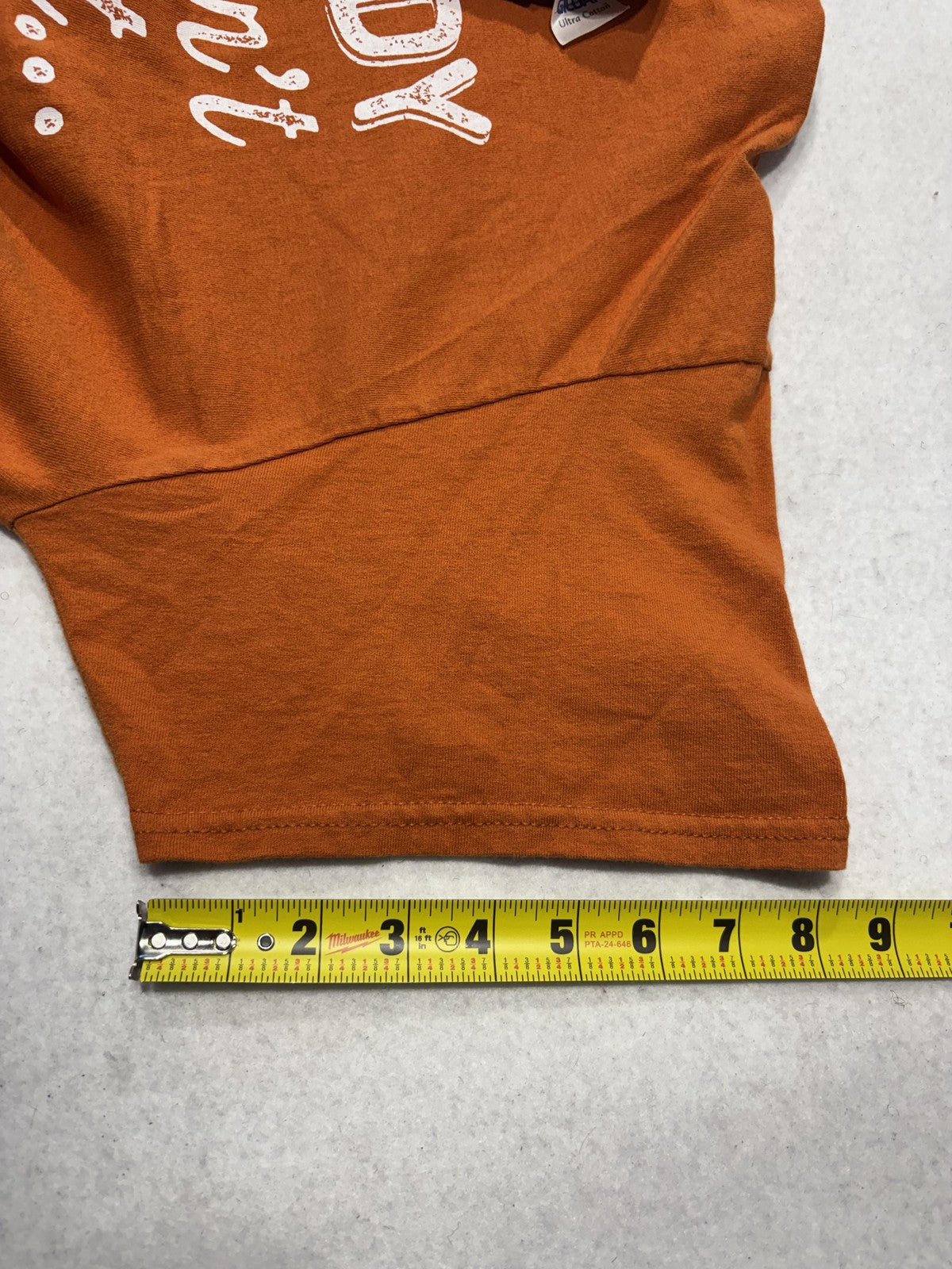 Gildan Shirt Mens XL Orange If Daddy Can't Fix It Graphic Tee Funny Dad Tools