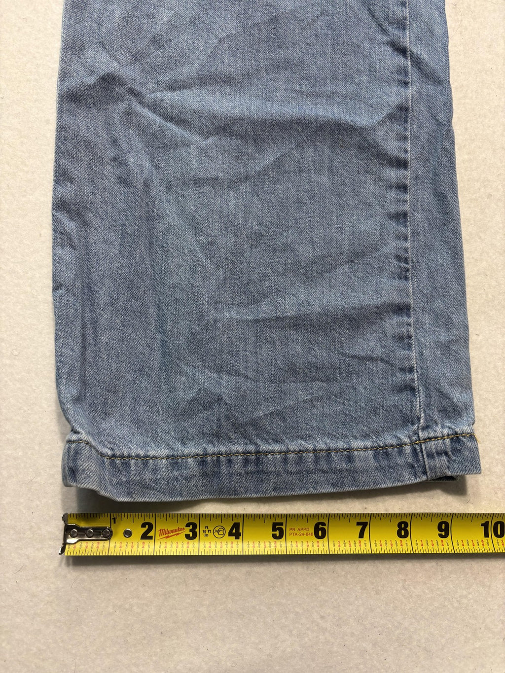Zara Jeans Mens 30x30 Blue Medium Wash Relaxed Straight Elastic Waist Denim
