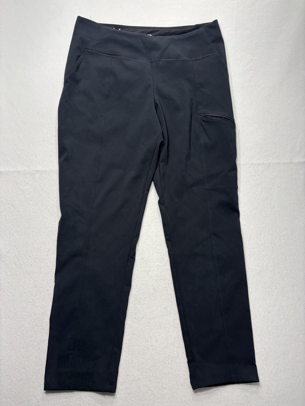 Columbia Pants Womens XL Black Softshell Ankle Hiking Pull On Outdoor Travel