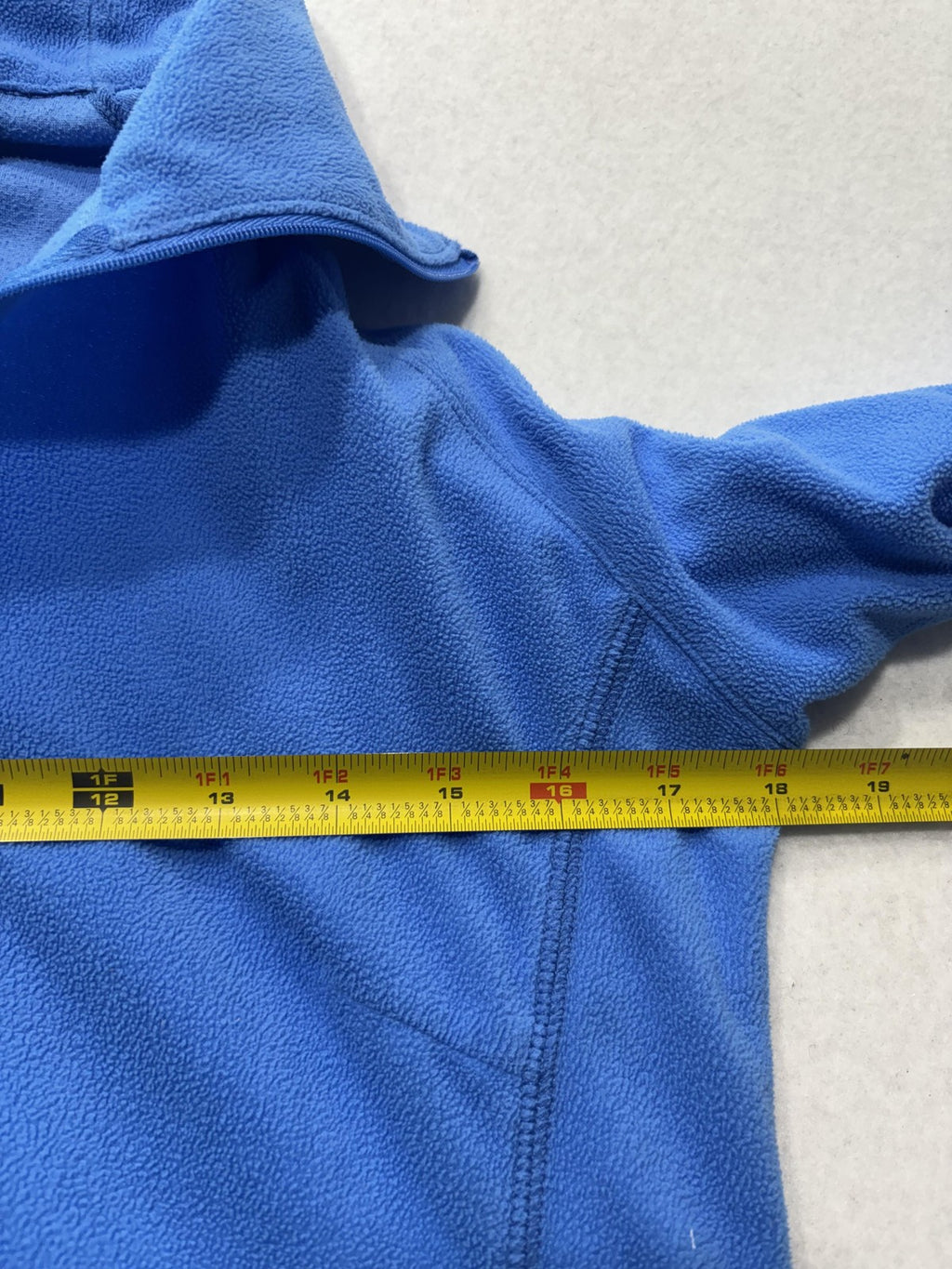 Columbia Jacket Womens M Blue Fleece 1/4 Zip Collared Lightweight Pullover Trail