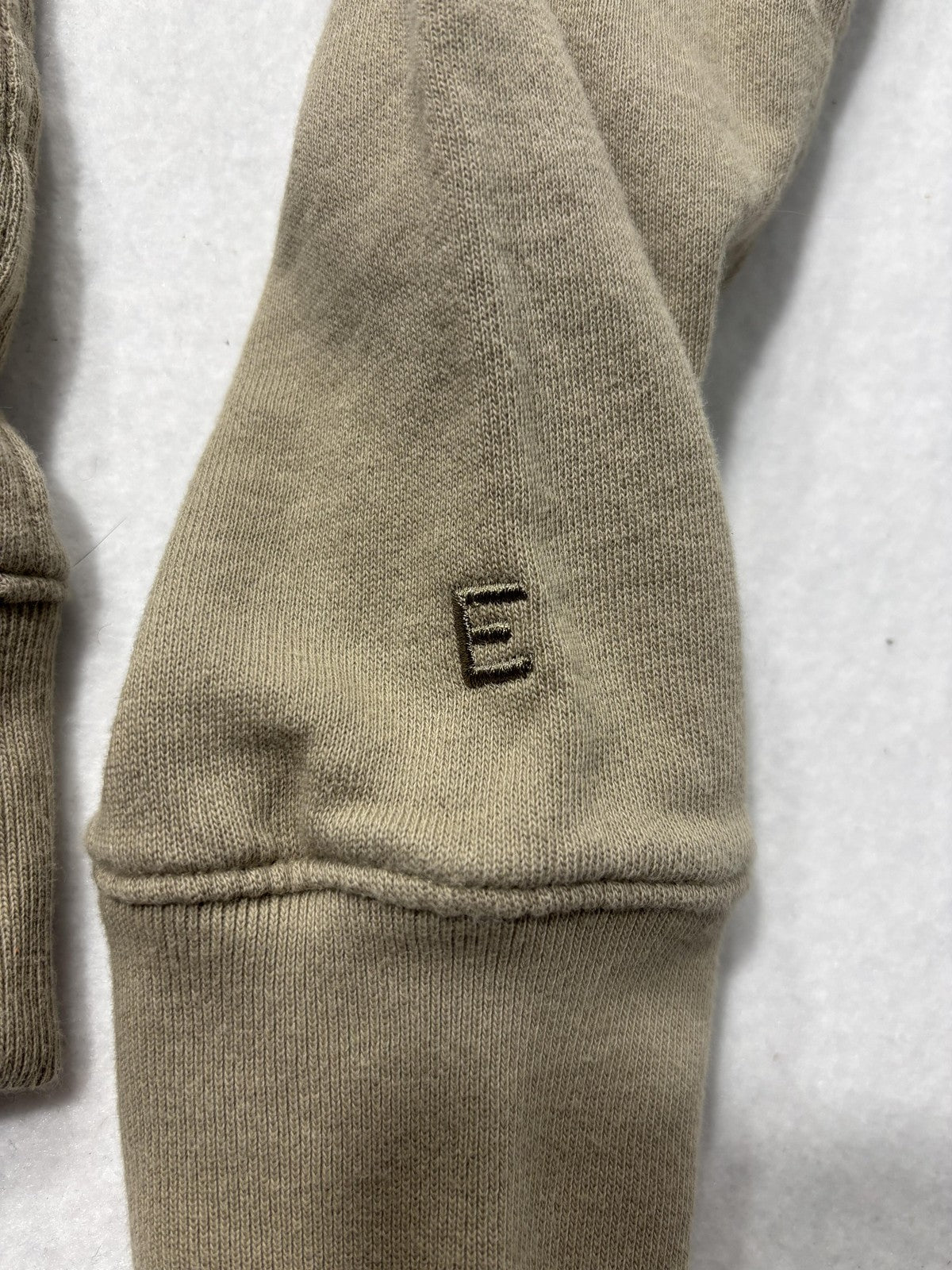 Everlane Hoodie Womens Small Beige Organic Cotton Terry Raglan Pullover Top