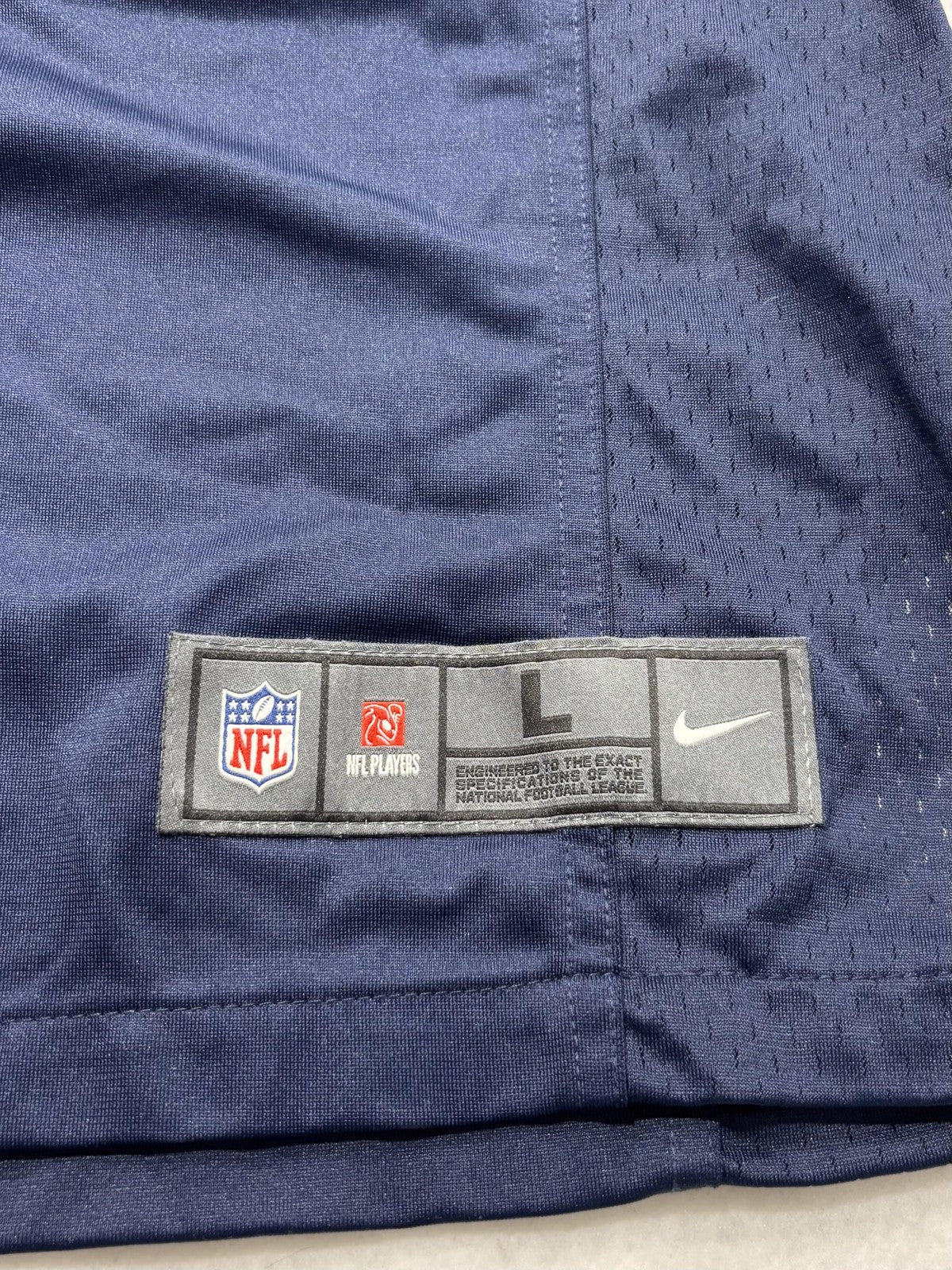 Seattle Seahawks Jersey Mens Large Blue NFL Football Nike DK Metcalf 14 On Field