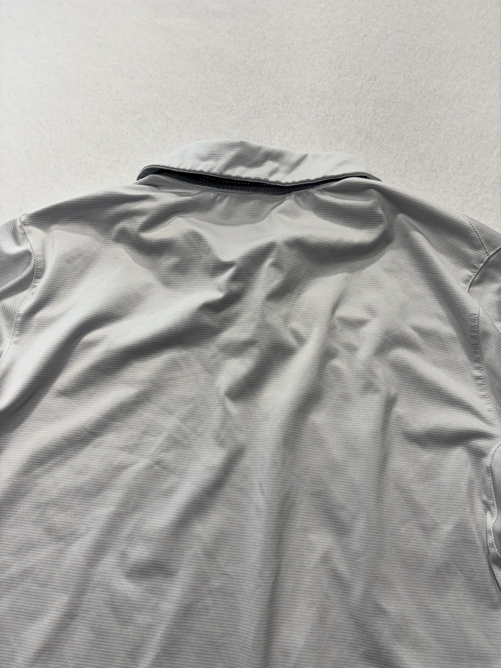 Texas Longhorns Polo Shirt Mens Medium Gray NCAA Golf Nike Dri Fit Standard Fit
