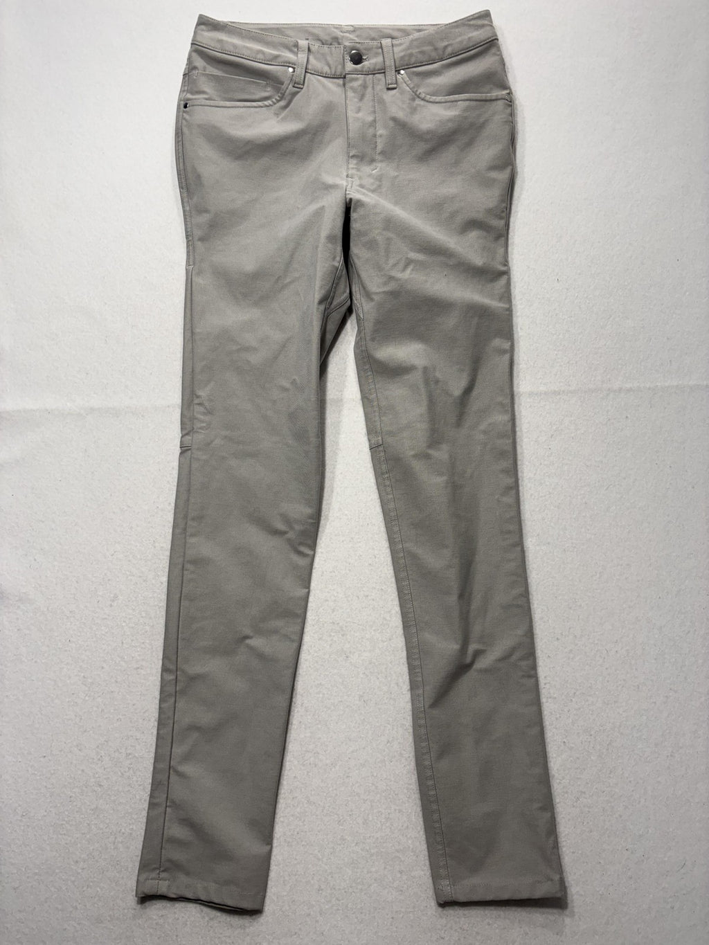 Lululemon Chino Pants Mens 28x30 Gray Slim Straight Stretch Casual Outdoor